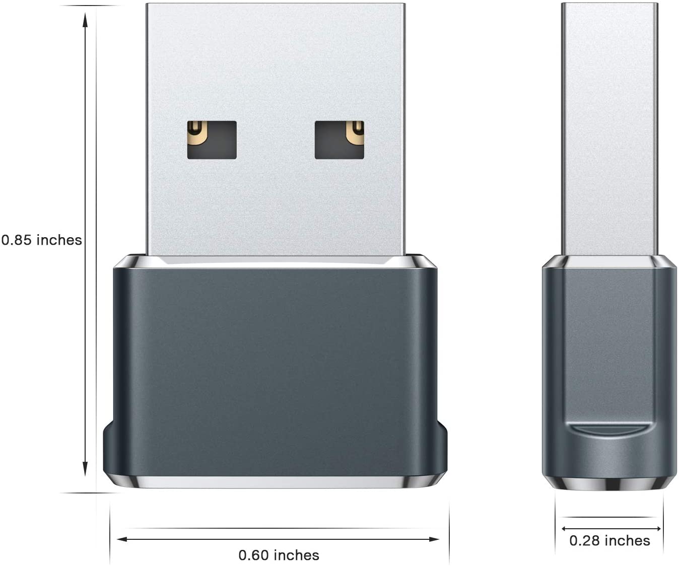 Basesailor  USB3.0 Adapter C -> A Bu/St