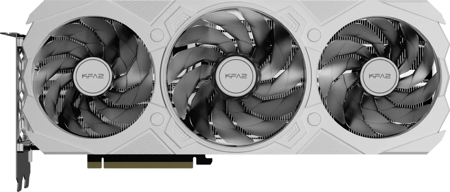 KFA2 GeForce RTX 4070 SUPER EX Gamer White (1-Click OC), 12GB GDDR6X, HDMI, 3x DP