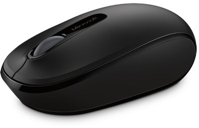Microsoft Wireless Mobile Mouse 1850 Schwarz, USB