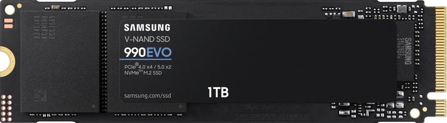 1000 GB Samsung SSD 990 EVO, M.2