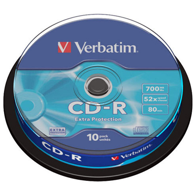 Verbatim 52x CD-R Extra Protection