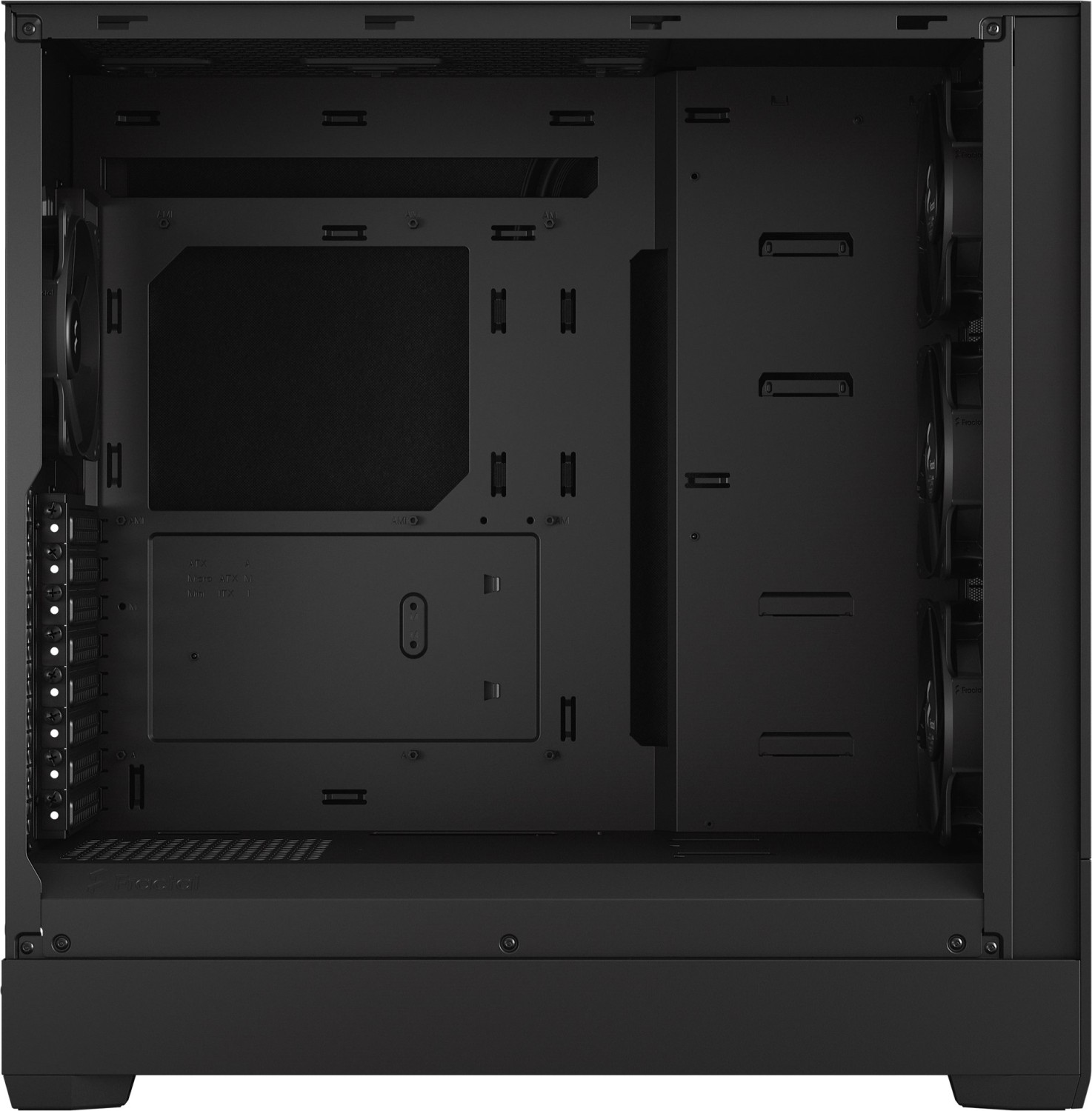 Fractal Design Pop XL Silent Black TG Clear Tint, Glasfenster, schallgedämmt