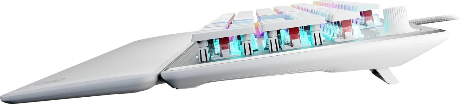 Turtle Beach Vulcan II, weiß, LEDs RGB, TITAN II RED, USB, DE