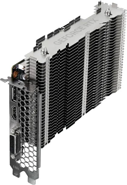 Palit GeForce RTX 3050 KalmX, 6GB GDDR6, DVI, HDMI, DP (passiv gekühlt)