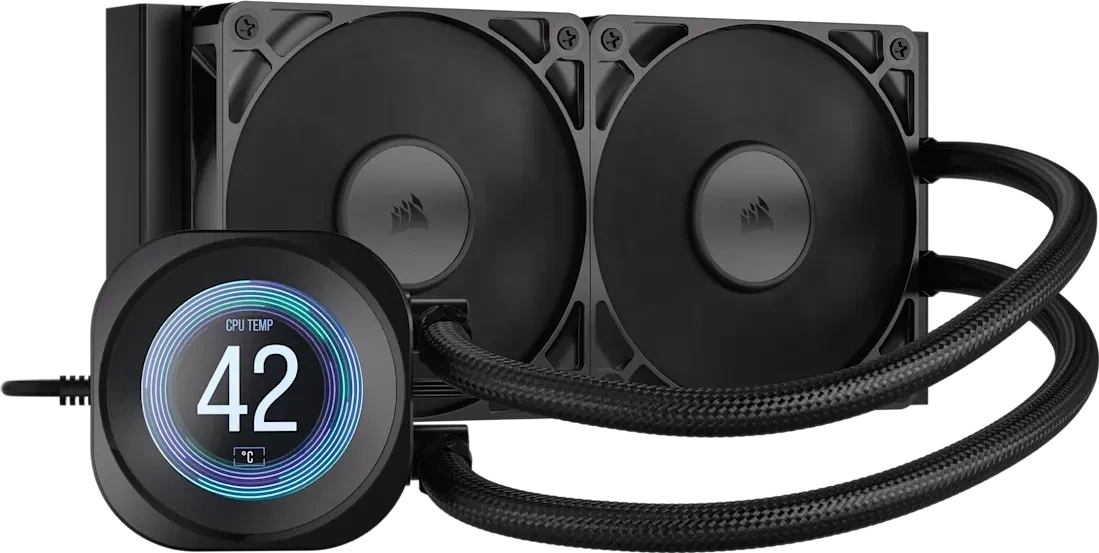 Corsair Nautilus 240 RS LCD, schwarz
