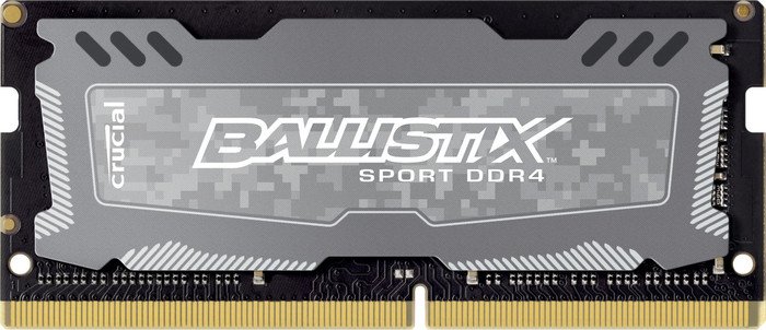 16GB SO-DIMM DDR4-2666 Crucial Ballistix Sport LT