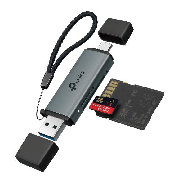 TP-Link UA430D SD Kartenleser USB 3.0, 2-in-1 Type-C & Type-A