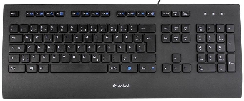 Logitech K280e Corded Keyboard for Business