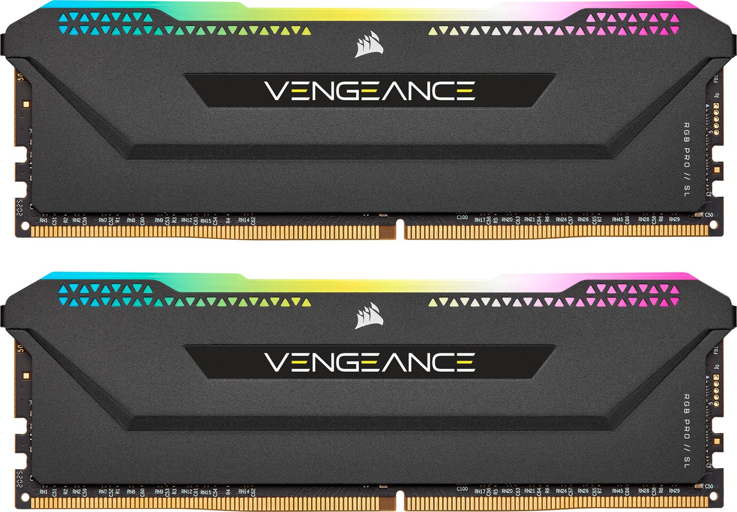 32768 MB DDR4 PC3600 Corsair Vengeance RGB PRO SL schwarz DIMM Kit