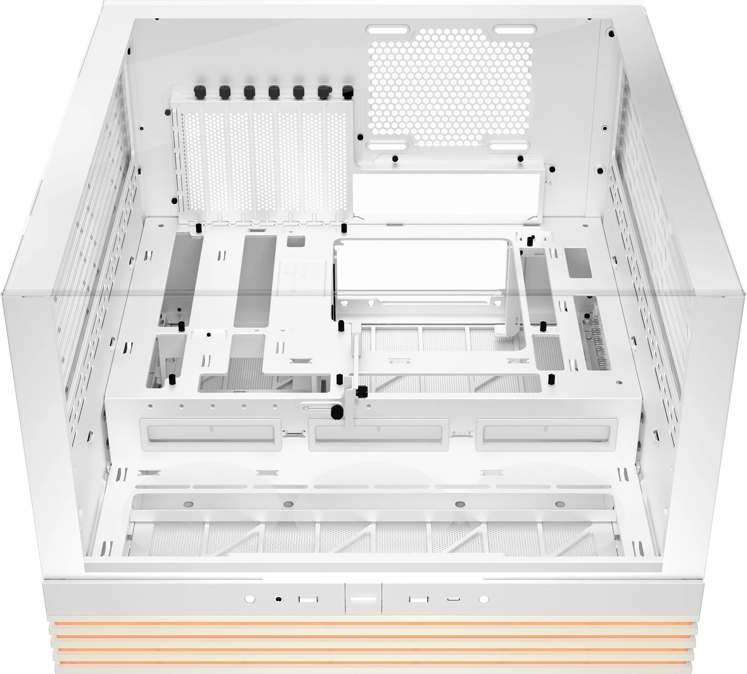 be quiet! Light Base 600 DX White, weiß, Glasfenster - BGW66