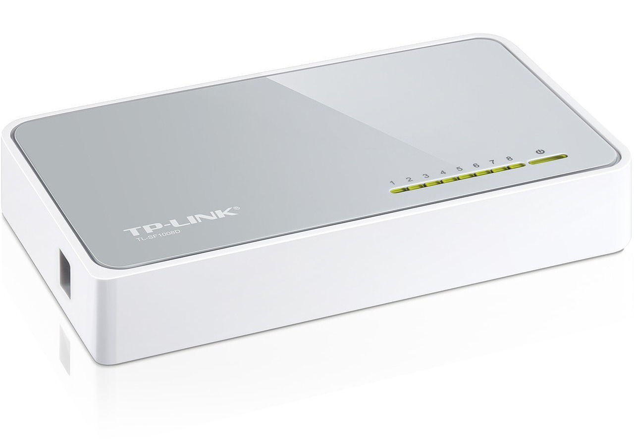 100 Mbit TP-Link TL-SF1008D 8 Port Switch