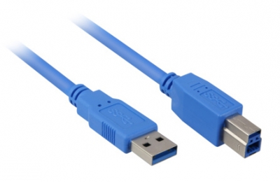 USB 3.0-Anschlusskabel A->B 1,0m