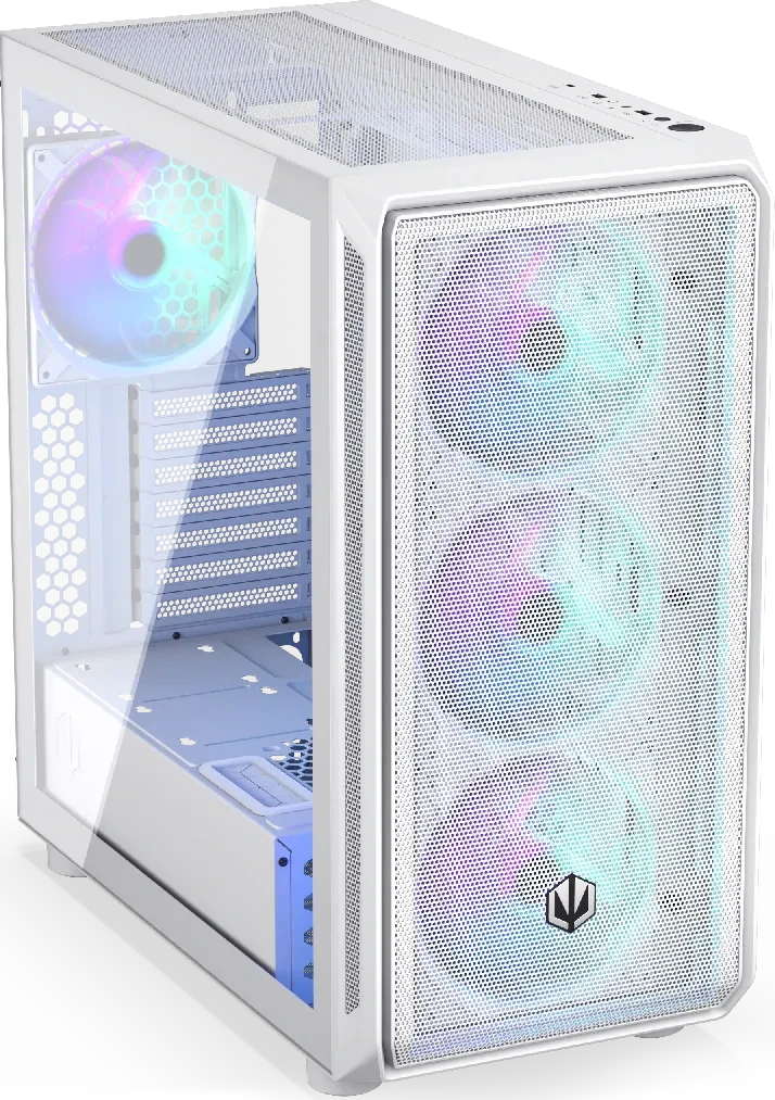 Endorfy Arx 700 ARGB White, Glasfenster