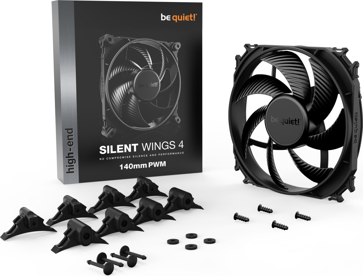 140mm be quiet! Silent Wings 4 PWM - BL096