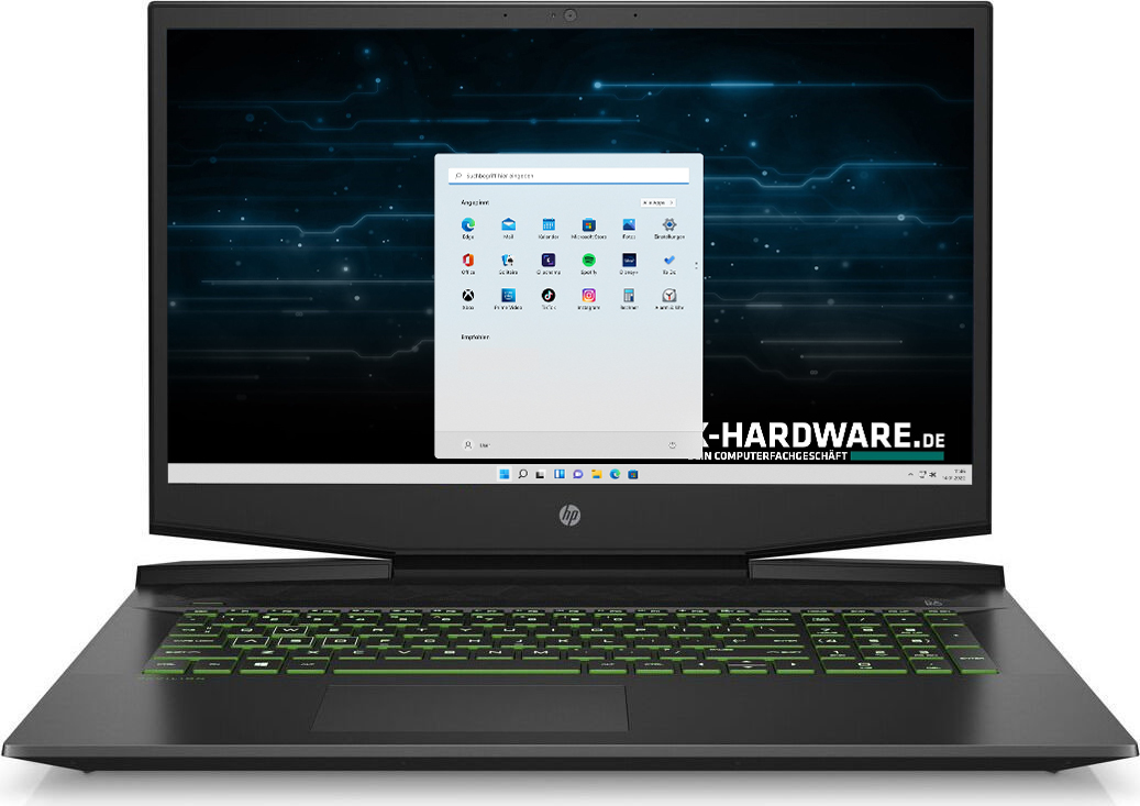 HP Pavilion Gaming 17" Shadow Black: Intel i5 11300H, 16GB RAM, 256NVMe +1TB SSD, Windows 11 Pro