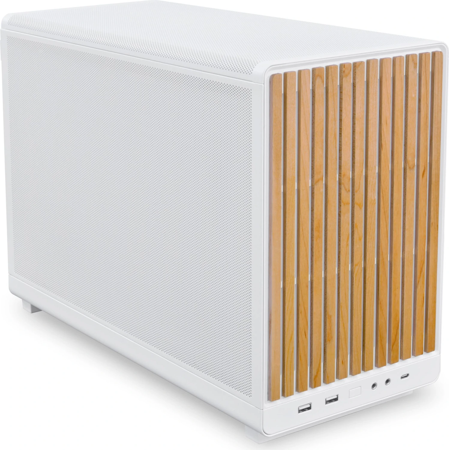 Lian Li DAN Cases A3-mATX White Wood Edition