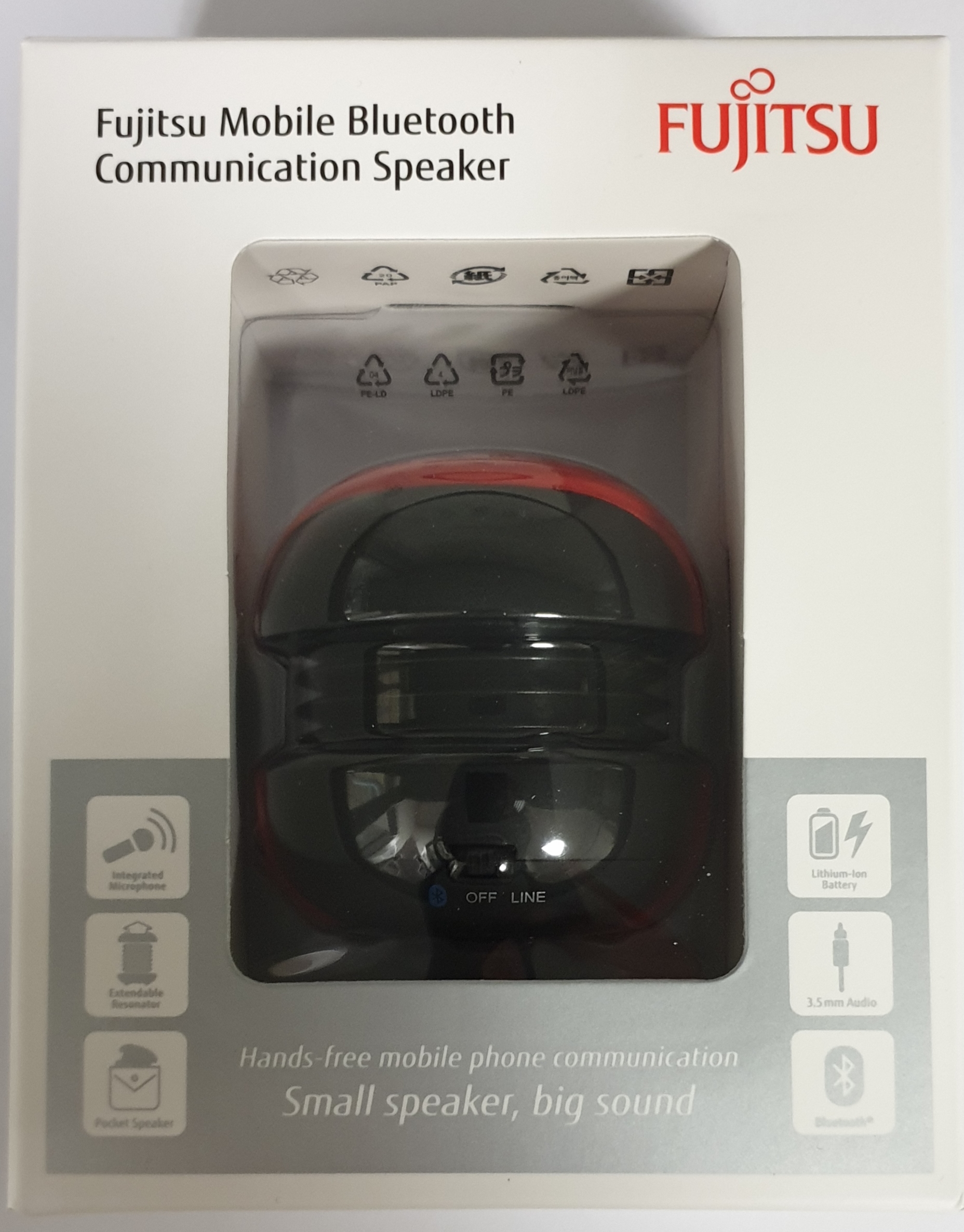 Fujitsu Mobile Bluetooth Communication Speaker