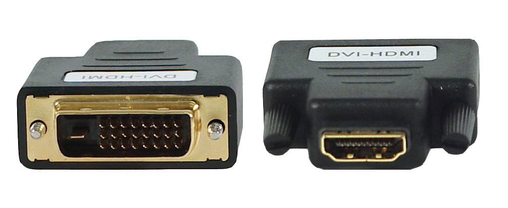 Adapter DVI Stecker -> HDMI Buchse