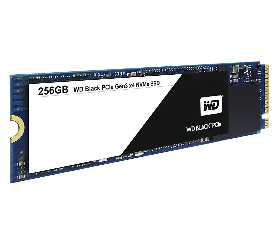 256 GB Western Digital WD Black PCIe SSD M2